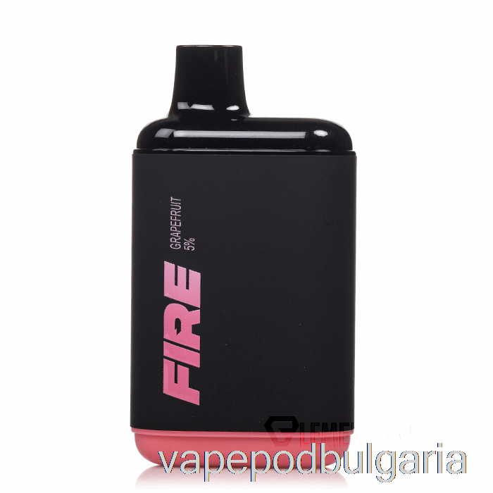 Vape Bulgaria Fire Xl 6000 грейпфрут за еднократна употреба